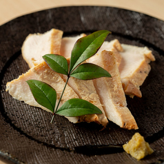 燻製鶏のハム仕立て