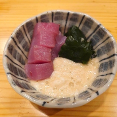 マグロ山かけ