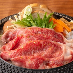 関東　黒毛和牛サーロインすき焼き