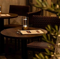 2名様のテラス席