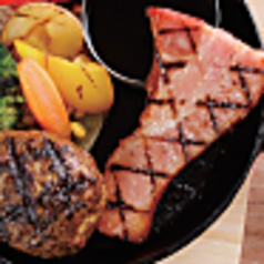 ベーコン&こだわりグリルハンバーグ(単品)150g