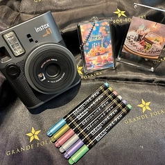 ☆デザートプレート☆チェキ撮影サービス♪