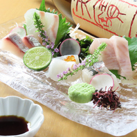 刺身盛り合わせ