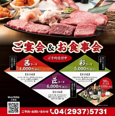 がってんカルビ エミテラス所沢店のコース写真