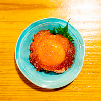 広島産にもこだわります！「芸北サーモン親子ユッケ」