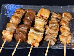 やきとり五点盛り(5本)