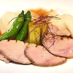 合鴨と小蕪のしぐれ煮