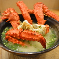 料理メニュー写真 北海道産　栗カニ１匹入ったお味噌汁