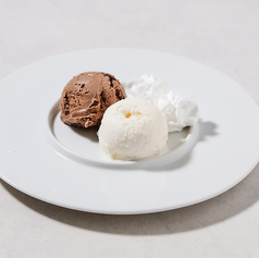 本日の自家製シャーベット2種