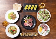 さまざまなコース料理