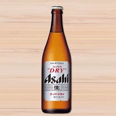 アサヒスーパードライ　ビンビール（中瓶）