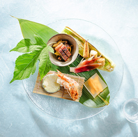 旬の食材を使い、身体に優しいを料理をご用意しています