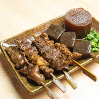 土手焼きは外せない！