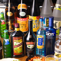 バラエティ豊かなドリンクが揃ってます！