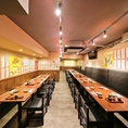 大人数様での宴会に最適！2階のお席は、最大40名様までご宴会可能です！飲み会や宴会のご予約承っております◎