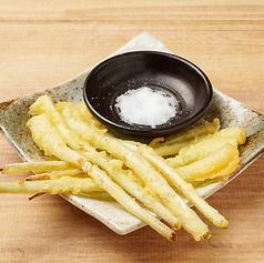 島らっきょ 天ぷら