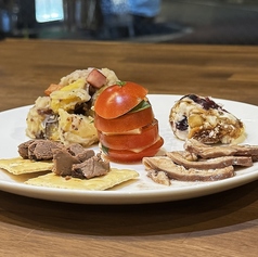 夜のおつまみ盛り合わせ5種