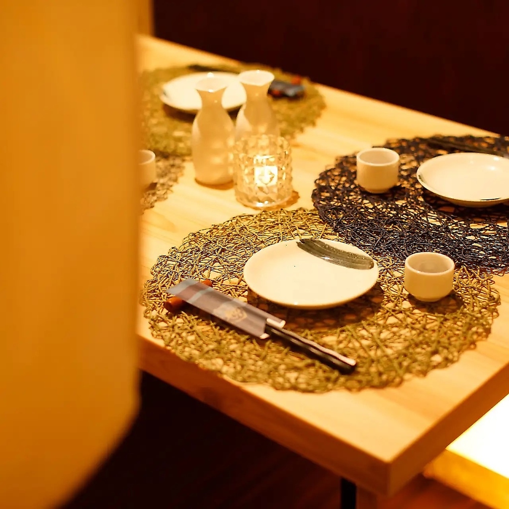 全席個室完備の当店で素敵なディナーを!!東北料理を是非ご賞味ください♪