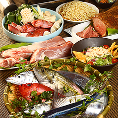 長崎居酒屋 ゑびす屋 L'ALA VISTA NAGASAKI ララビスタナガサキのコース写真