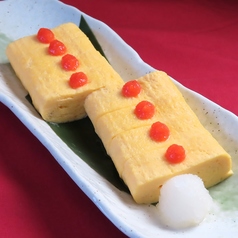 だし巻き玉子 明太のせ