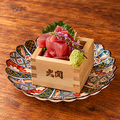 料理メニュー写真&nbsp;まぐろブツの升盛り