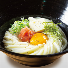 釜玉バター明太子うどん