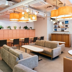 座り心地のいいソファー席は人気のお席です