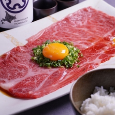 北海道産黒毛和牛 白老牛 炙りすき焼き