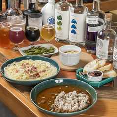 お酒との相性を重視したメニューを取り揃えています★