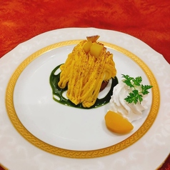 さつま芋と和三盆のモンブラン