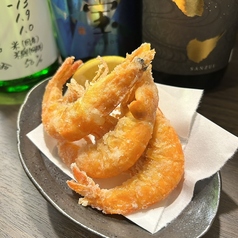 大エビ唐揚げ