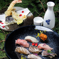 新鮮な食材を使用した刺身・寿司をご提供！