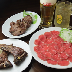 可愛いドリンクも♪ 香ばしい窯焼きタンドリー