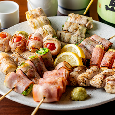 東京駅・八重洲で居酒屋ならココ！『博多野菜巻き串＆博多串焼き』が味わえるお得な宴会コース！の写真