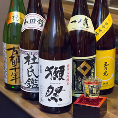 日本酒も豊富にご用意！