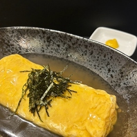 季節の逸品もおすすめ