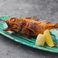 目の前でじっくり火入れする、鮮魚の原子焼きは迫力もボリュームも満点★