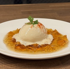 “黄金比”の出汁ジュレ・ウフマヨネーズ