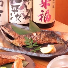 大トロ鯖の炭火焼