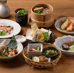 きのわ 京わっぱ&素材スイーツのコース写真