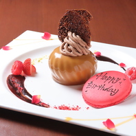 デザートにも自信アリ！