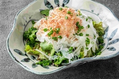 玉葱と削り節サラダ