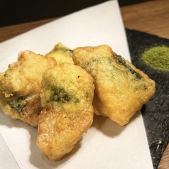真鯛の大葉包み揚げ