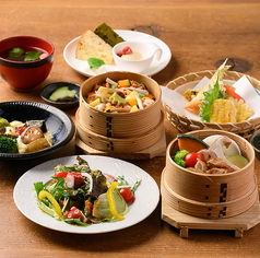 きのわ 京わっぱ&素材スイーツのコース写真