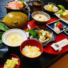 【9～11月限定】栗づくし会席：栗旨豚のしゃぶしゃぶ