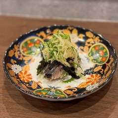 炙りシメサバtoガリしそ海苔