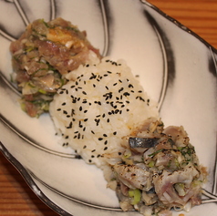 やきなめろう丼