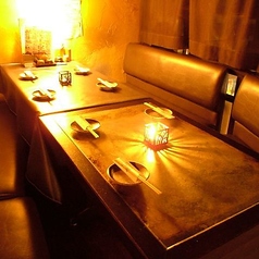 8名様のロフト席は女子会に大人気!