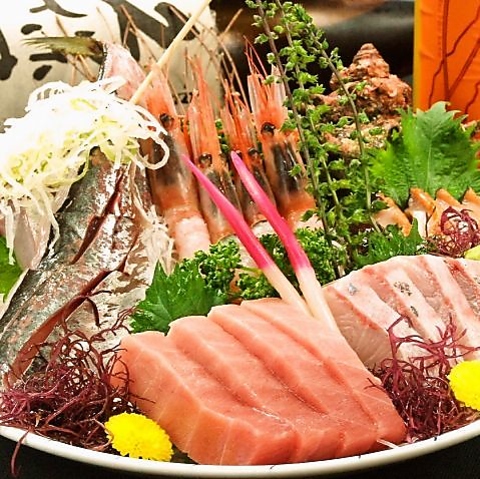 ◆鮮度バツグン！お寿司単品注文もOK！一貫90円～♪他料理もお酒も豊富☆