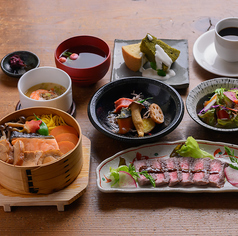 きのわ 京わっぱ&素材スイーツのコース写真